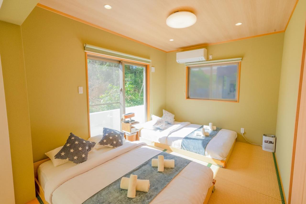 #3Ldk一軒家 #長期滞在可能 #海まで4分-- Starry Sky Resort Okinawa -- Onna Buitenkant foto