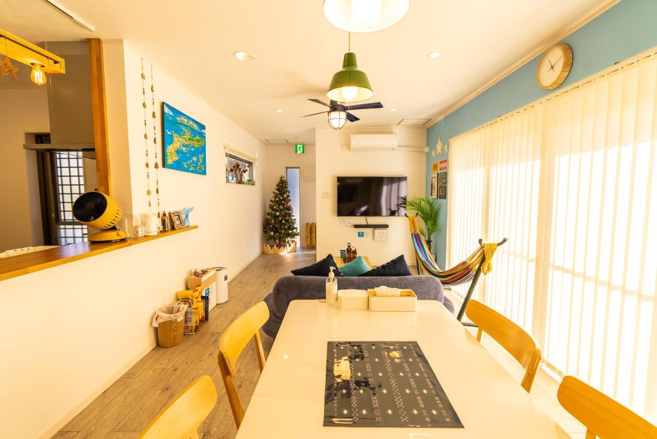 #3Ldk一軒家 #長期滞在可能 #海まで4分-- Starry Sky Resort Okinawa -- Onna Buitenkant foto
